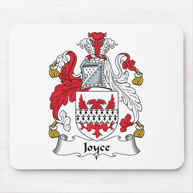 Joyce-Familienwappen Mousepad (Vorne)