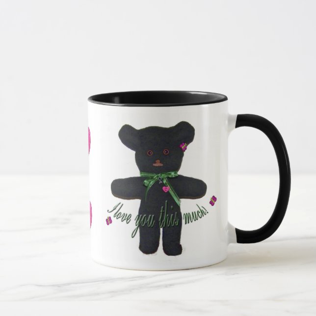 Joyces Teddybär Bearette Tasse (Rechts)