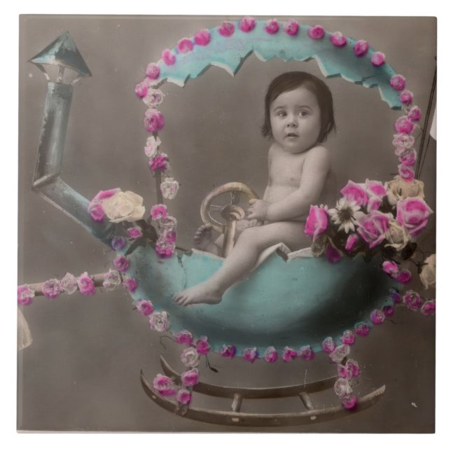 Joyeuse Paques Fliese (Vorderseite)