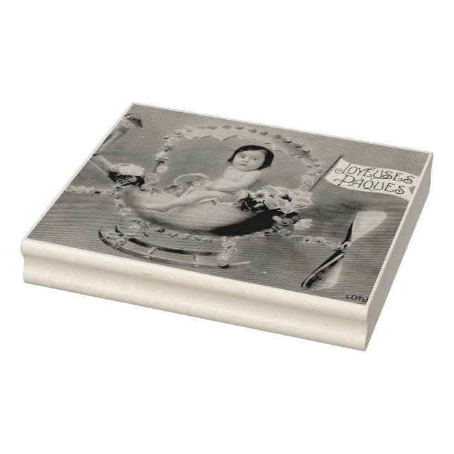 Joyeuse Paques Gummistempel (Stempel)