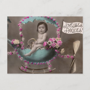 Joyeuse Paques Postkarte