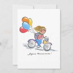 Joyeux Anniversaire Einladung