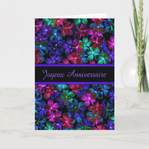 Joyeux Anniversaire French Birthday by Valxart Karte