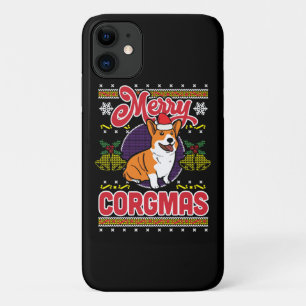 Joyeux Corgmas Ugly Christmas Corgi Dog Lover Case-Mate iPhone Hülle