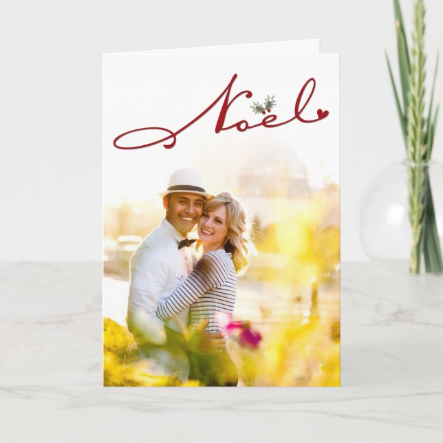 Joyeux Feiertagskarte (Vorderseite)