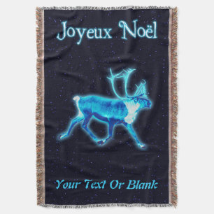 Joyeux Noё l - Blue Caribbean (Reindeer) Decke