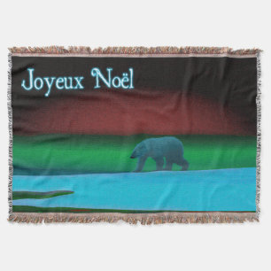 Joyeux Noё l - Polar Lights Polar Bear Decke