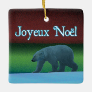 Joyeux Noё l - Polar Lights Polar Bear Keramikornament