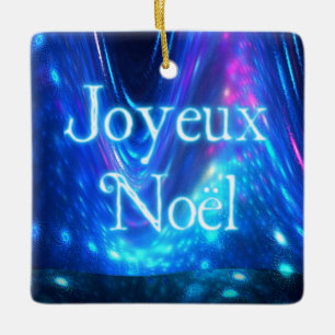 Joyeux Noё l - Qaanaq - Nordlichter Keramikornament