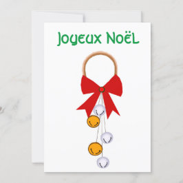 Joyeux Noël Card Feiertagskarte
