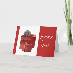 Joyeux Noël Feiertagskarte