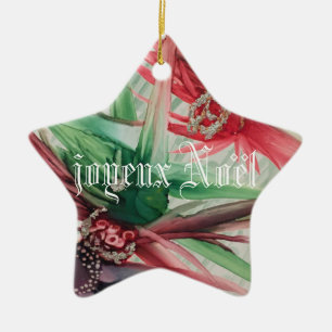 Joyeux Noël Keramik Ornament