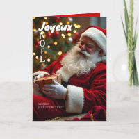 Joyeux Noël Le Père Noël ist am GC