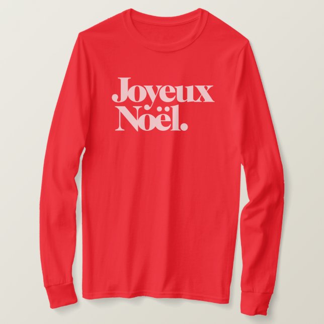 Joyeux Noël T-Shirt (Design vorne)