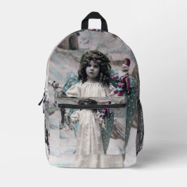 Joyeux Weihnachten Bedruckter Rucksack