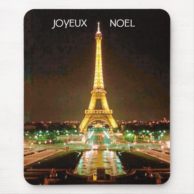 JOYEUX, WEIHNACHTEN (FROHE WEIHNACHTEN) MOUSEPAD (Vorne)