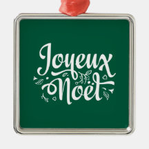 Joyeux Weihnachten Green