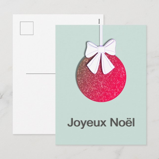 Joyeux Weihnachten Holiday (Vorne/Hinten)
