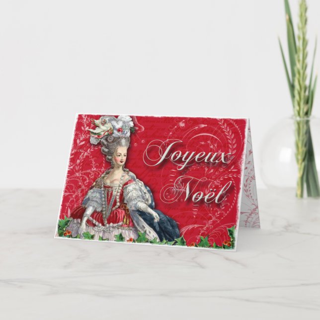 Joyeux Weihnachten Marie Antoinette Weihnachten (Vorderseite)