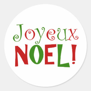 Joyeux Weihnachten Sticker