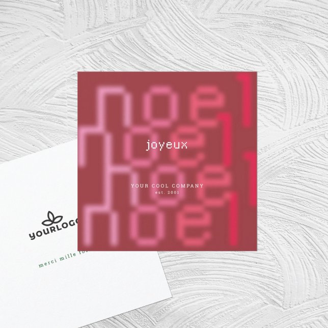 JOYEUX WEIHNACHTEN TECH SCHRIFTART CORPORATE CHRIS (Von Creator hochgeladen)