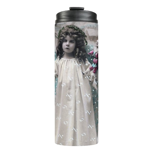 Joyeux Weihnachten Thermosbecher (Vorderseite)