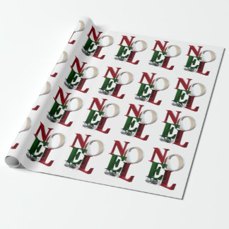 Joyeux Weihnachten Wrapping Paper, Frohe Weihnacht Geschenkpapier