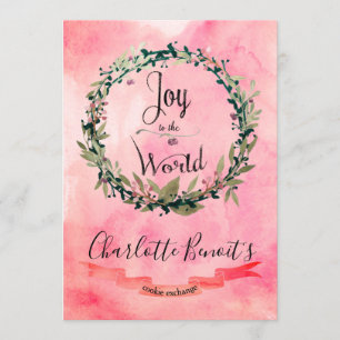 Joyful 2 Cookie Exchange Einladung