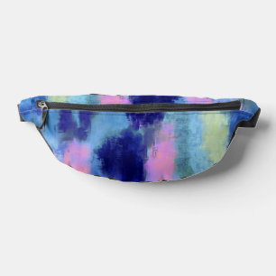 Joyful Blue Abstrakt Bauchtasche