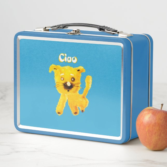 Joyful Cartoon Animals – Whimsical Kids Lunch Box (Beispiel)