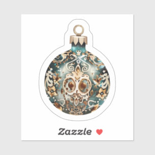 Joyful Christmas Ornament: Schöne Handarbeit Aufkleber