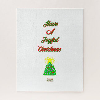 Joyful Christmas Puzzle 16" X 20"