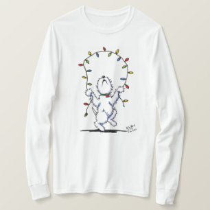 Joyful Christmas Westie (leichte Bekleidung) Shirt