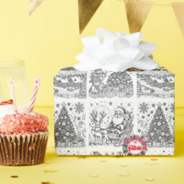 Joyful Colors Christmas Wrap Geschenkpapier