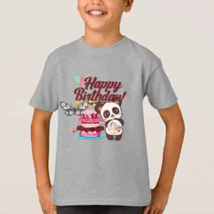 Joyful Confetti Happy Birthday Grueting T-Shirt