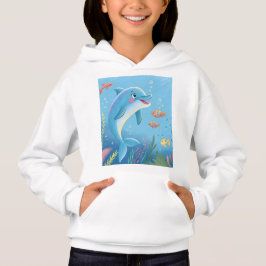Joyful Dolphin Moments Hoodie