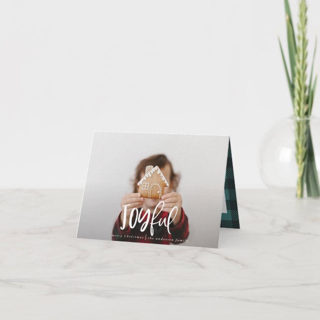 Joyful ein Foto Drehbuch Tartan Familienurlaub (Vorderseite)