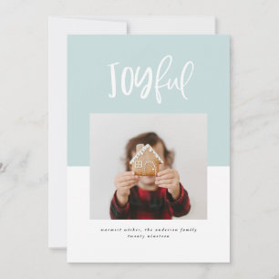 Joyful Foto Text Moderne Ferien