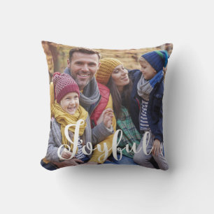 Joyful Foto Throw Cushion Kissen