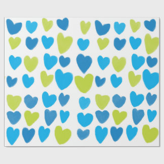 Joyful Heart Holiday Wrapping Paper Geschenkpapier