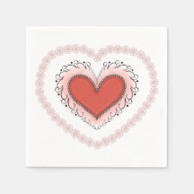 Joyful Heart Napkin