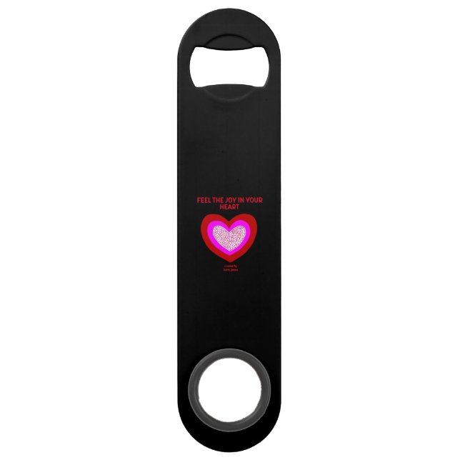 Joyful Heart Speed Bottle Opener Flaschenöffner (Vorderseite)