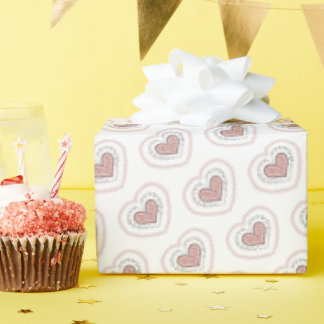 Joyful Hearts Gift Wrap (Leopard) Geschenkpapier