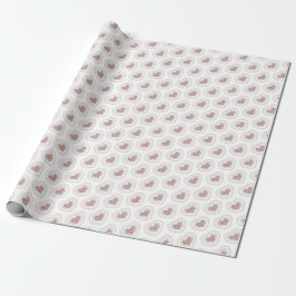 Joyful Hearts Gift Wrap (Leopard) Geschenkpapier