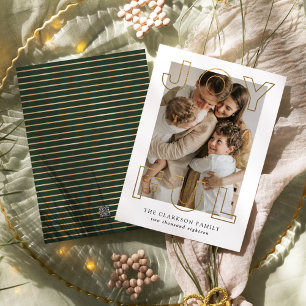 Joyful Holiday Card Feiertagskarte