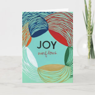 Joyful Holiday Card Feiertagskarte