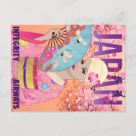 Joyful in Japan Postkarte