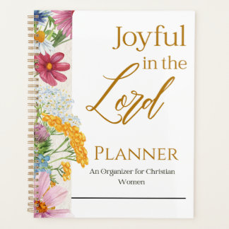 Joyful in the Lord Planner  Planer