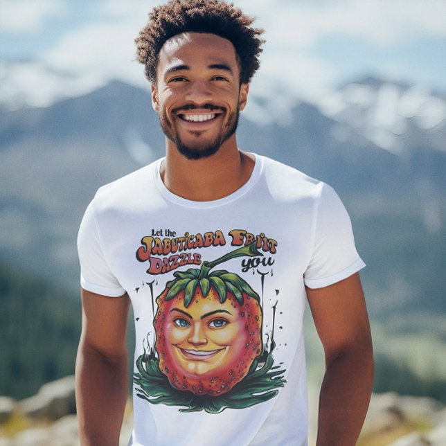 Joyful Jabuticaba: Eine süße lächelnde Überraschun T-Shirt (Von Creator hochgeladen)