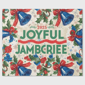 Joyful Jamboree Maximalist Holiday Geschenkpapier